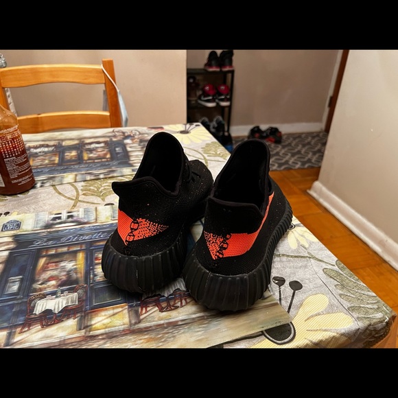 Adidas Yeezy boost v2 core black/red - Picture 3 of 4